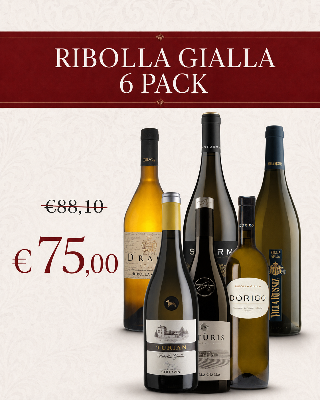 RIBOLLA GIALLA - 6 PACK